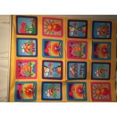 Bright Squares - Pooh